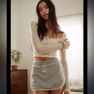 NWT Urban Outfitters Out From Under Fast Track Mini Skort